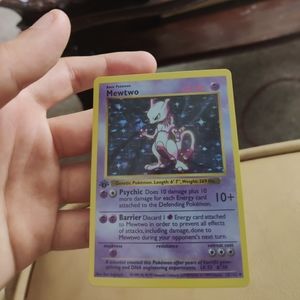 Mewtwo 10/102 first edition great condition